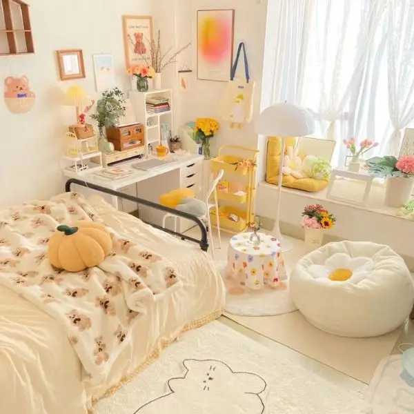 Pastel yang Lembut dan Manis untuk Dekorasi Kamar Aesthetic